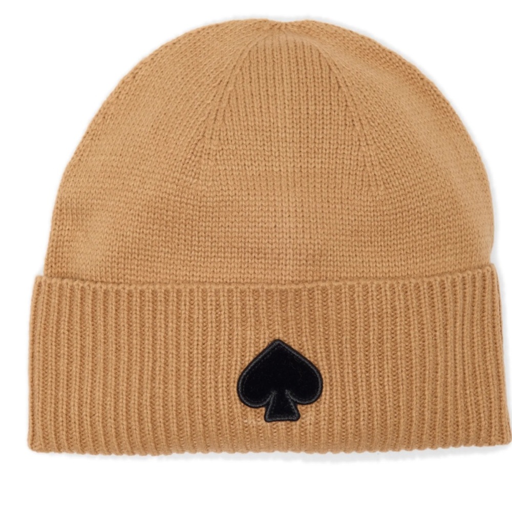 Kate Spade New York Flocked Spade Beanie